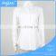 Long sleeve white slim fit ladies office wear