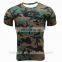 Hot sale spandex compression shirt custom shorts sports
