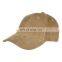 Khaki plain snapback blank corduroy baseball cap