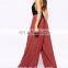 Ladies Fashion New Design Pleated Wide Leg Pants