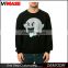 Custom 100% Cotton Sweatshirt fabric Mens sweatshirts without hood