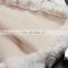 2016 New Style Wool Cashmere Rabbit Fur Shawl Plain Color Women Winter Warm Scarf