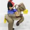 HI CE best selling cheap inflatable animal costume for adults battery operated ride on horse