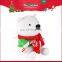 Stuffed Animal White Cute Bear Plush Soft Toys for Chrismas