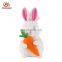 ICTI factory custom soft toy wholesale stuffed plush white rabbit easter bunny toy