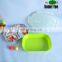 High Quality Stainless Steel 5 Compartment Lunch Plate Food Tray Plate Dish