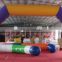 New LED inflatable arch Double Dragon play bead arch