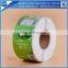 adhesive paper roll label stickers with printing