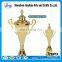 On sell Gold sports metal trophies awards with plastic base