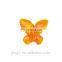 acrylic plastic colorful butterfly shaped decorative hooks for hanging