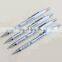 hot sale promotion silver click action metal ball pen with shiny chrome accents
