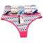 Yun Meng Ni Sexy Underwear Cute Printing Women's Panties Breathable Cotton Thongs For Women