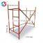 Tianjin Shisheng Manufacturer Factory Price Construction Mobile Steel Ladder H Frame Scaffolding