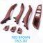 7 Colors 7PCS RHD Right Hand Driver Interior Door Quality Leather Pull Handle Set for BMW 5 Series F10 520 523 525 528 530 535