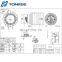 TM40 Hydraulic Travel device EC210 Final drive EC240 excavator Travel motor