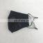 Anti Air Pollution Popular Custom Printed Black Cotton Face Mask