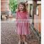 5COLORS NEW Mommy and Me Velvet Outfits Korean Fall Long Sleeve princess Dress Family Matching Clothing 1set =1mom+1girl
