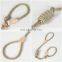 New arrival polyester material china hemp rope dog leash wholesale