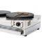 electric crepe maker  machine double-head crepe machine high quality with stainless steel for hot sale