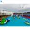 Giant funny amusement PVC mobile inflatable onland water park