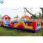 Inflatable Obstacle Course Challenge, Red Inflatable Climb Obstacle Game for kids