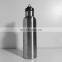 high quality slim insulated sport stainless steel water bottle