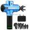 Multi-function Rechargeable Sports Vibration LCD Touch Screen Massage Gun
