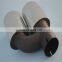 automobile stainless steel tail pipe exhaust pipe tail throat for Audi A6