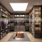 2022 New Design closet Glass LED light Bedroom wardrobe closet