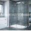 luxury simple bathroom tempered glass shower door