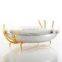 Fancy Silver & Gold Bowl