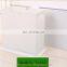 12L Decorative 2 layer pale white open top segregated rectangle plastic waste bin