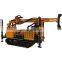 OrangeMech Pneumatic Rotary DTH water well air compressor drilling rig for borehole / air compressor drilling rigs for water well
