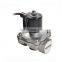 COVNA DN25 1 inch 2 Way 220V Normally Closed Stainless Steel Water Fountain Solenoid Valve