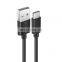 Original TPE 3A Fast charging light android micro type c 3.0 data usb cable for iphone