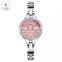 HANNAH MARTIN 4051 Lady Quartz Watch Fashion Diamond Stainless Steel Watches Women Wrist Luxury