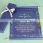 2016 Guangzhou Factory Customized Royal Blue Box Wedding Invitation Scrolls                        
                                                Quality Choice