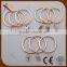 Window curtain ring clips metal curtain drapery ring clips