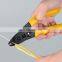 Two Holes FTTH Cable Miller Pliers Fiber Jacket Remover Fiber Optical Cable Stripper CFS-2 Yellow Fttx,ftth Cable Stripping APXY