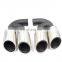 Car Accessories  Hot sale high quality 10-14 year round  304 stainless steel exhaust muffler tip silencer tail pipe for cayenne