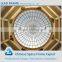 Metal steel space atrium roof structure