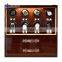 High quality luxury wooden 8 slots rotating motor jewellery automatic watch winder safe