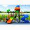 School children wholesale plastic slides kids outdoor playground equipment
