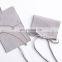 2021 New design wholesale eco custom luxury soft packaging String Tie Flap Microfiber Drawstring gift jewelry bag pouch