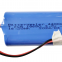1Pcs 18650 3.7v 4400mAh 1S2P Li ion Rechargeable Battery Pack with JST-XH/2p 2.54mm Connector 16.28Wh/4.4A, Blue, 6.75 x 3.68 x 1.85 cm (16.28Wh/4.4A)