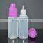 whosale small clear plastic bottles, 15ml ldpe bottles, plastic container