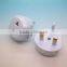 EU 2 PIN TO UK 3 PIN TRAVEL ADAPTER PLUG ADAPTOR CONVERTER PLUG