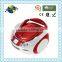 Top Quality Fancy Red Avant-grade Portable Bluetooth CD Boombox
