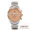 Wholesale Wrist Watch Stainless Steel Chain Black Color Wrist Watch Japan Movt Wrist Watch