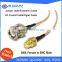 High Quality 50cm 20 Inches Cable Connector BNC Male Jack Plug To SMA Male Straight Crimp RG316 Pigail Connector Cable